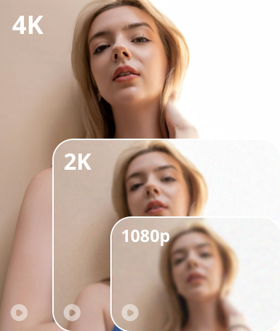 video enhance example