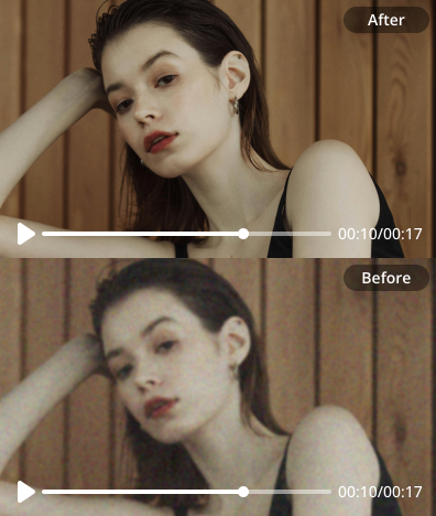 video enhance example